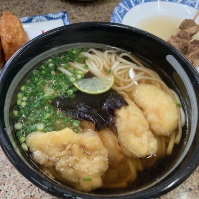 名物釜揚げ”天領うどん”