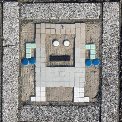 ぶらりのべおか 古城～恒富　タイルアート⑧